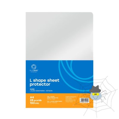 Genotherm 'L' A4, 150 micron víztiszta Bluering® 25 db/csomag,
