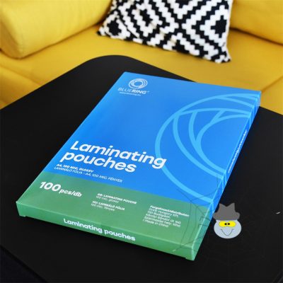 Bluering lamináló fólia A4, 100 micron - 100 db/doboz
