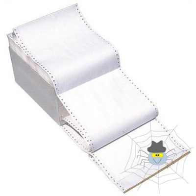 Leporelló lapsorszámozott 240mm, 5pld. 12' 350 garnitúra/doboz, Bluering®