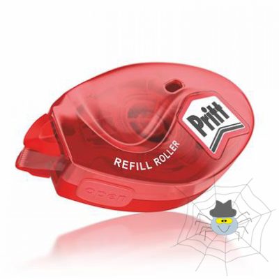 Ragasztó roller 8,4mmx16m tartós permanent utántölthető oldószermentes Pritt