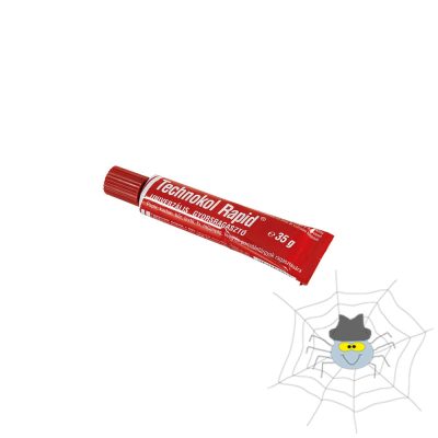 Ragasztó folyékony univerzális Technokol Rapid 35g. piros