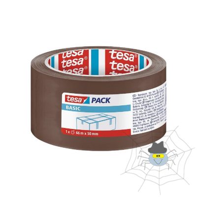 Ragasztószalag 50mmx66m barna Basic Tesa