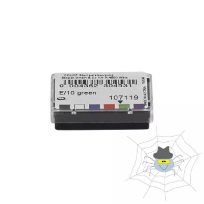 Bélyegző cserepárna, E/10 Colop zöld