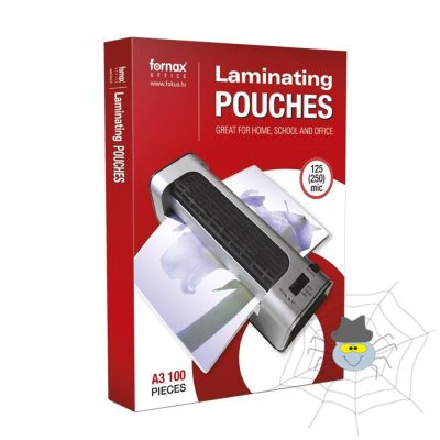 Lamináló fólia A4, 80 micron (216x303mm) 100 db/doboz, Fornax