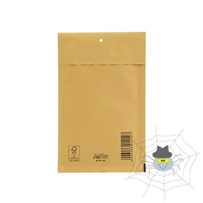 Légpárnás szilikonos boríték B/12 - barna