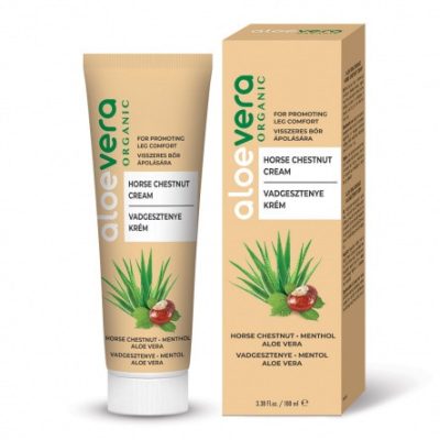 Aloe Vera Organic vadgesztenye krém, 100 ml