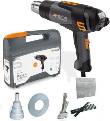 Steinel műanyagkarosszéria-javító készlet HM 2320 E ECO kofferben