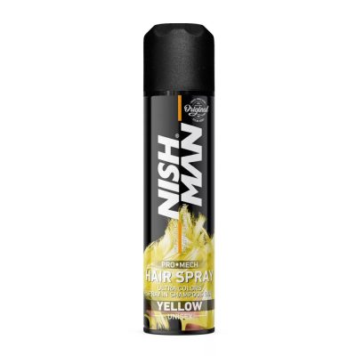 Nish Man Pro Mech hajszínező spray, sárga, 150ml