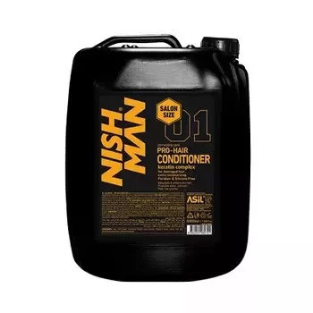 Nish Man Pro-Hair Keratin Complex hidratáló balzsam Sérült hajra hajra, 5 l