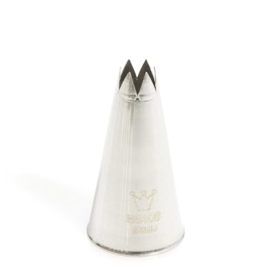 Csillagcső 8 mm, rozsdamentes