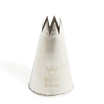 Csillagcső 11 mm rozsdamentes