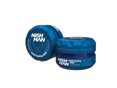 Nish Man GumGum 01 fényes hatású wax, extra erős tartással, 150ml