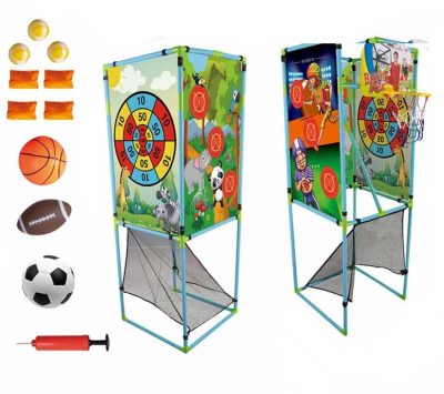 Multifunkcionális sportkészlet – kosárlabda, rögbi, foci