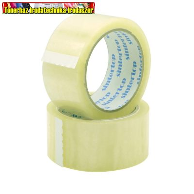 Ragasztószalag 48mmx60m csendes lehúzású, átlátszó (csomagzáró)