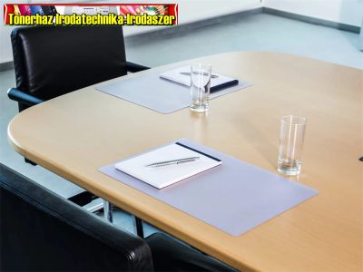 Könyökalátét, DURABLE 420x300 , víztiszta (könyöklő) 711119