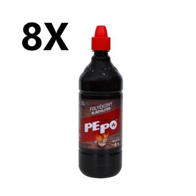 8 db-os PEPO folyékony alágyújtós csomag