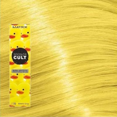 Matrix SoColor Cult Demi Permanent hajszínező Yellow, 90 ml