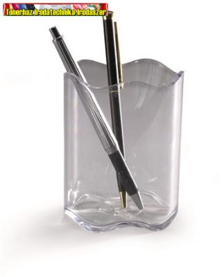 DURABLE Trend írószertartó, műanyag, áttetsző