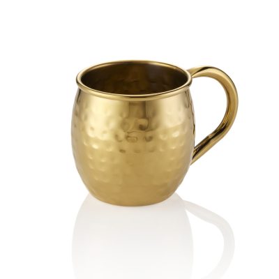 Moscow Mule bögre 450 ml pvd bevonatos titánium arany, 2 db-os csomag