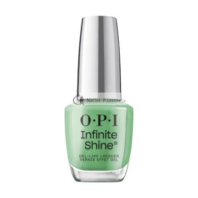 OPI Infinite Shine Hosszantartó Sötét Krémes Opaques Zöld Körömlakk, 14,7 ml