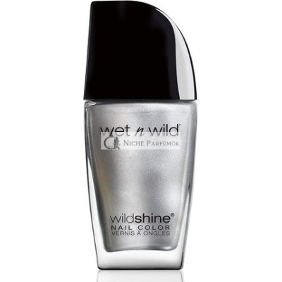 Wetnwild Wild Shine Körömlakk Gyors és Könnyű Alkalmazás Fényes Metál