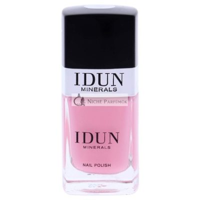 IDUN Minerals Körömlakk Vitaminokkal és Édes Mandulaolajjal, Világos Rózsaszín, 11ml