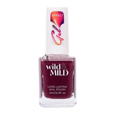 Wild & Mild Gel Hatású Burgundi Csokor Körömlakk, 12ml