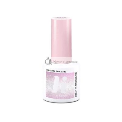 HI HYBRID #349 Körömlakk Kristály Rózsaszín, 5ml