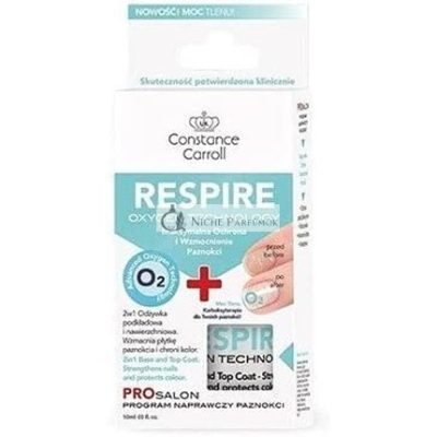 Constance Carroll Respire Oxigén Technológia Körömkezelés 2in1 Alap- és Fedőlakk 10ml