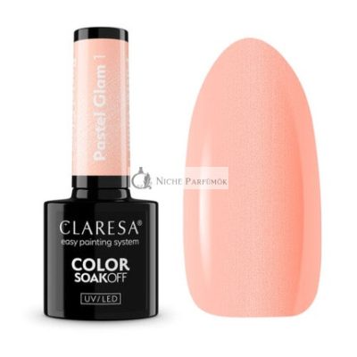 CLARESA Hibrid Körömlakk PASTEL GLAM 5g
