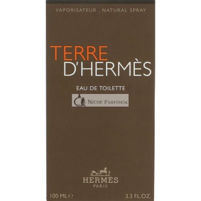 Terre D'Hermes Eau De Toilette Férfiaknak, 100ml