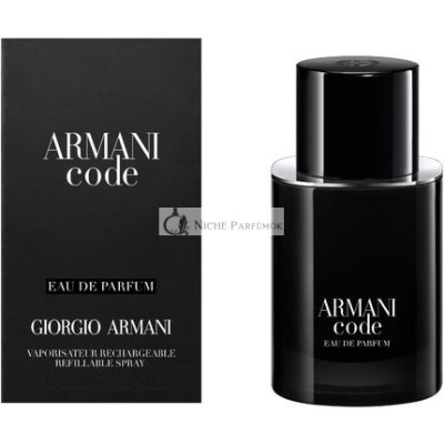 Giorgio Armani Code For Men Eau de Parfum Refillable, 50 ml