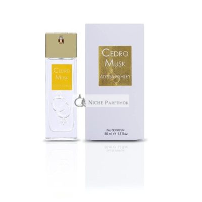 Alyssa Ashley Cedro Musk Eau de Parfum Spray Nőknek és Férfiaknak, 50ml