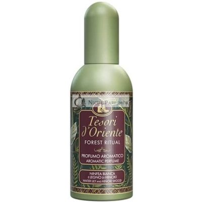 Tesori d'Oriente Erdői Rituálé Aromás Illat, Fehér és Hinoki, 100ml