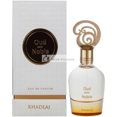 KHADLAJ Oud Pour Noble Wood Parfüm Férfiaknak, 100ml