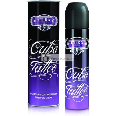 Cuba Tattoo parfüm spray