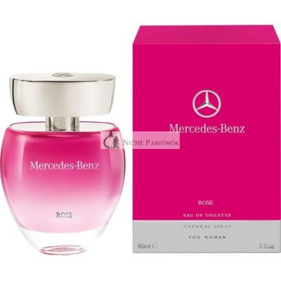 Mercedes-Benz Rose Női Eau de Toilette, 90 ml