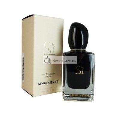 Giorgio Armani Si Női Eau de Parfum Intenzív Spray Vanília, 50ml