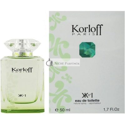 Korloff Kn°1 Eau De Toilette nőknek, 50ml