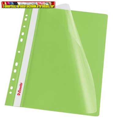 ESSELTE, VIVIDA, Gyorsfűző, lefűzhető, PP, A4, zöld (13587)