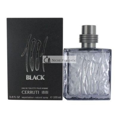 Cerruti 1881 Black Eau De Toilette, 100 ml tesztelő