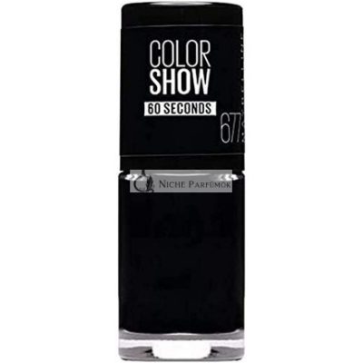 Maybelline Colour Show Körömlakk 7ml 677 Blackout