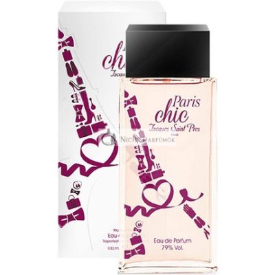 Jacques Saint Pres Paris Chic Eau de Parfum Spray nőknek, 100ml