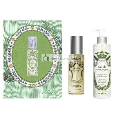 Sisley Eau De Campagne Eau De Toilette, 100 ml + Fürdőgél, 250 ml