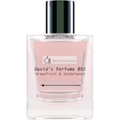 David Dobrik David parfüm #02 Grapefruit és Sandalfa illatú Eau De Parfum 60ml