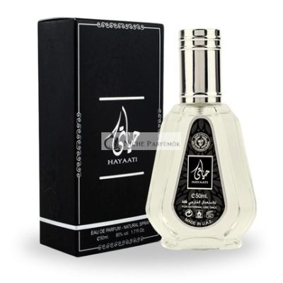 Hayaati EDP 50ML, Ard Al Zaafaran Parfümök Gyűjteménye - Arab Illatok Férfiaknak és Nőknek