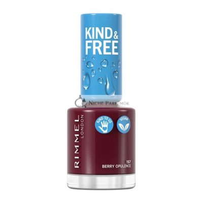 Rimmel K&F Körömlakk 157 Berry Opulence, 8ml