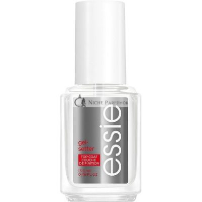 Essie Gél Bevonat Top Coat Gél-Szerű Szín és Fényes Finish, 13,5ml