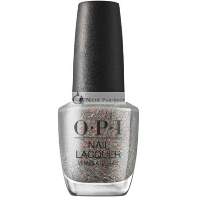 OPI Körömlakk Áttetsző Csillogó Fémes Szürke és Arany Körömlakk, 14 ml
