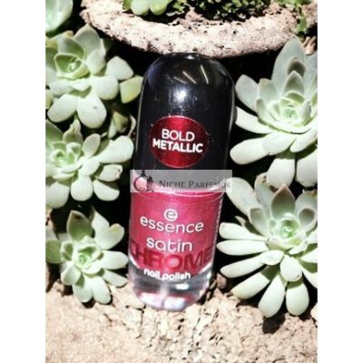Essence Körömlakk Selymes Merész Fémes Króm 03 Meta Maroon